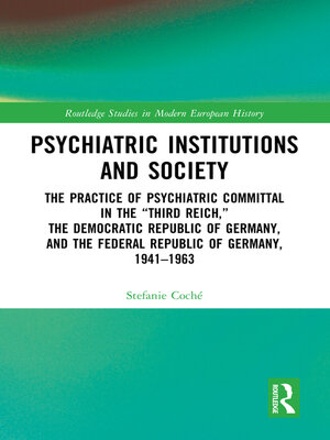 cover image of Psychiatric Institutions and Society